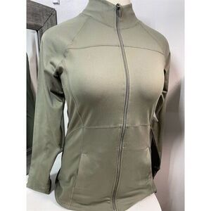 NWT - Marika Women's Green Full-Zip Track Jacket Size XL Activewear